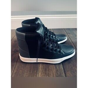 William Rast Empire Black & Gray Lace Up Streetwear Sneakers Mens 10.5